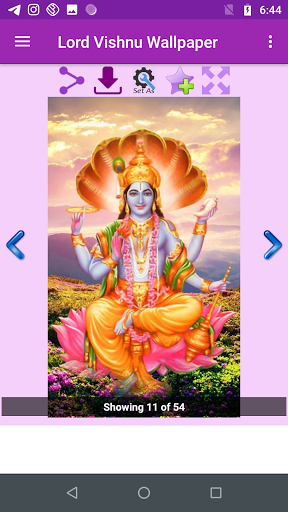 Lord Vishnu Wallpaper Screen 3