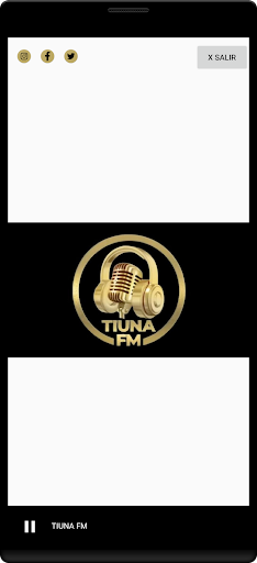 Android application TIUNA FM screenshort