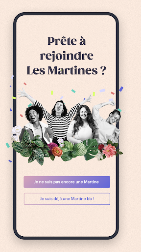 Android application Les Martines screenshort