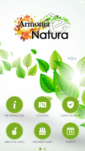 Android application Armonia è Natura screenshort