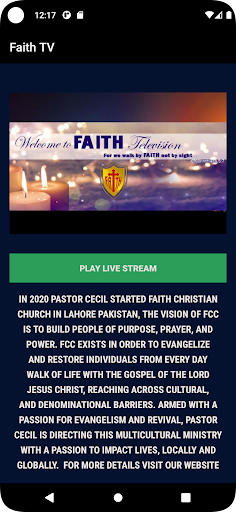 Faith TV Screen 2