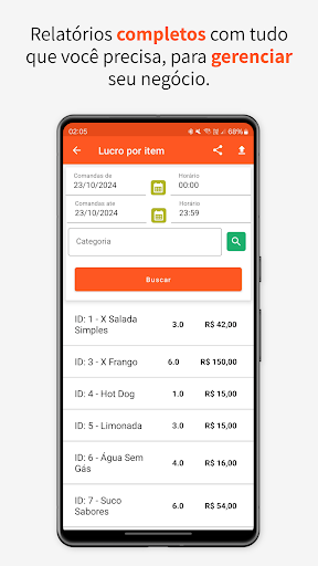 Comanda eletrônica screenshot 6