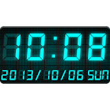 LED clock widget C-Me Clock icon