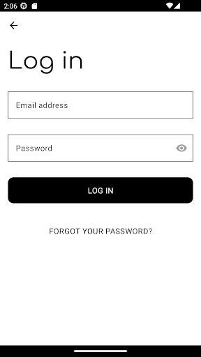 Android application Mika Givingapp screenshort