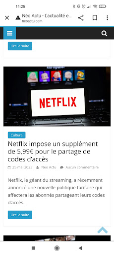 Néo Actu Screen 3