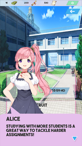 Screenshot of Idle University