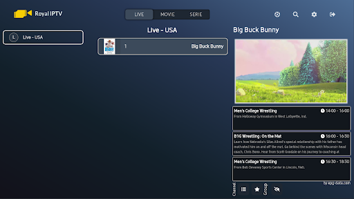 Royal IPTV 2 Screen 3