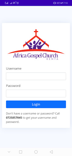 Android application AGC Discipleship screenshort