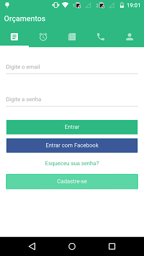Android application Farmácia Cedroni screenshort
