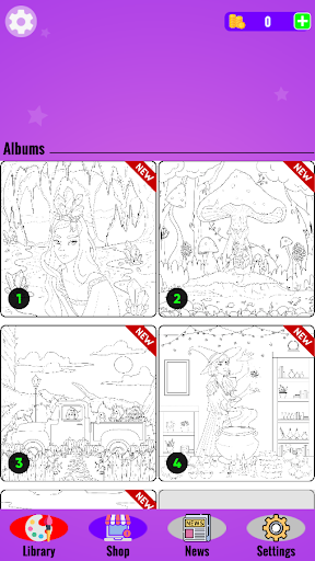 Android application Leap to Color screenshort