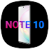 Cool Note10 Launcher for Galaxy Note,S,A -Theme UI7.7 (Premium)