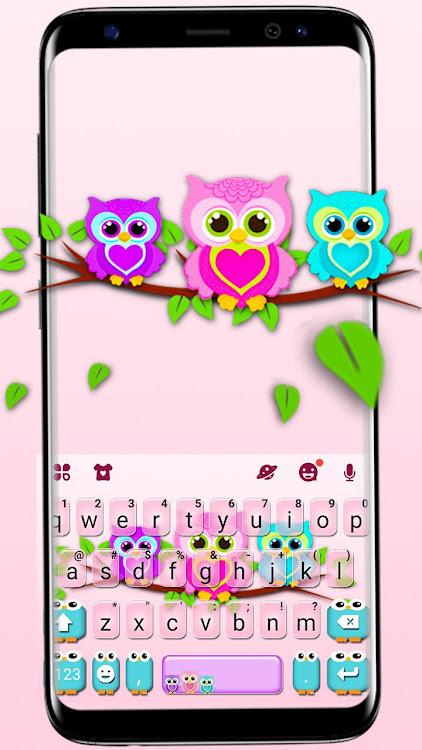 Lovely Owls Keyboard Theme - 9.4.1_0424 - (Android)