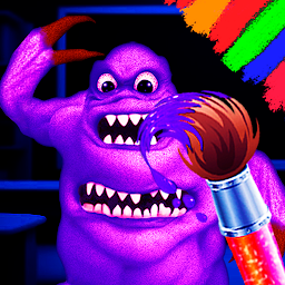 Gambar ikon Paint Monsters Day Care