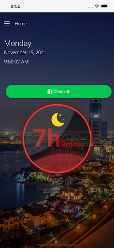 Android application Attendz screenshort