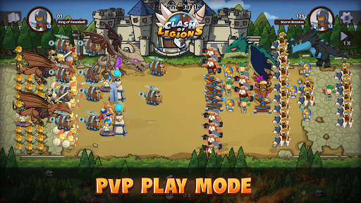 Clash of Legions MOD APK v1.741 Gold, Diamond For Android or iOS Gallery 6