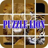 Game puzzle lions icon