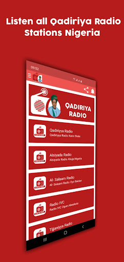 Android application Qadiriyya Radio Nigeria screenshort