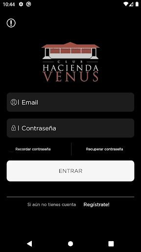 Android application Club Hacienda Venus screenshort