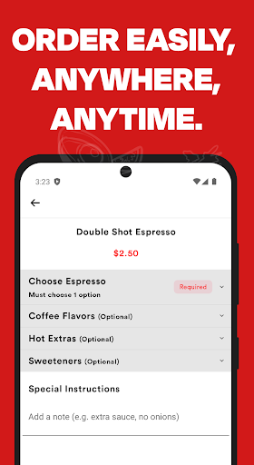 Screenshot of BOTTOMS UP ESPRESSO