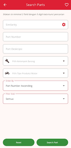 Trio Motor Parts Ordering