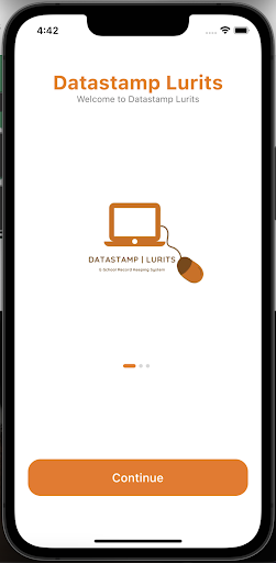Android application DataStamp LURITS screenshort