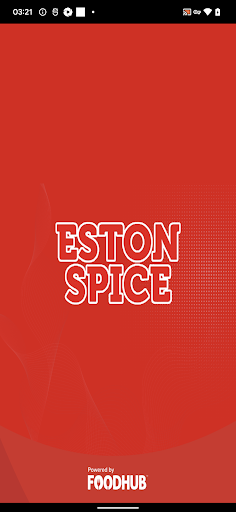 Android application Eston spice Indian takeaway screenshort