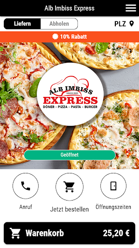 Android application Alb Imbiss Express screenshort