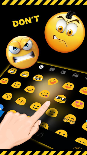 Angry Face 3D Emoji Theme Screenshot 3 - AppWisp.com