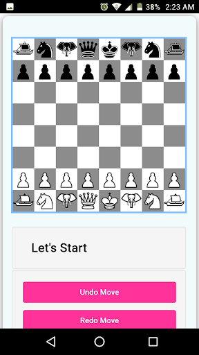 Android application Classic 2 Player Chess screenshort