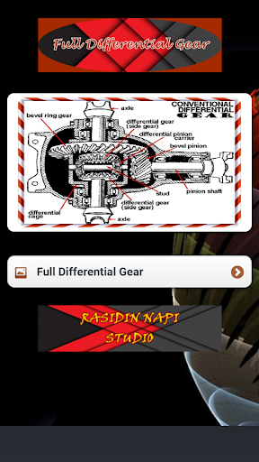 Complete Conventional Differential Gear