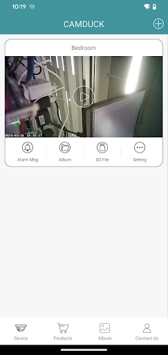Android application CAMDUCK screenshort