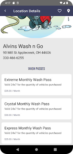 Alvins Wash n Go Screen 3