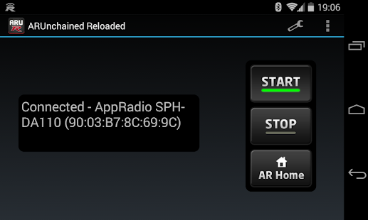 AppRadio Unchained Reloaded Captura de pantalla