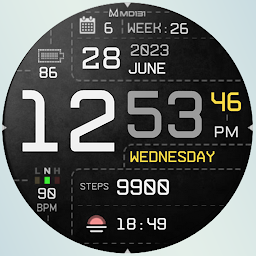 Immagine dell'icona MD131 - Digital watch face