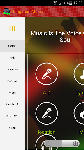 Hungarian Music Radio FULL Screen 2