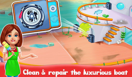 Big Home Cleanup and Wash : House Cleaning Game 3.0.8 APK screenshots 7