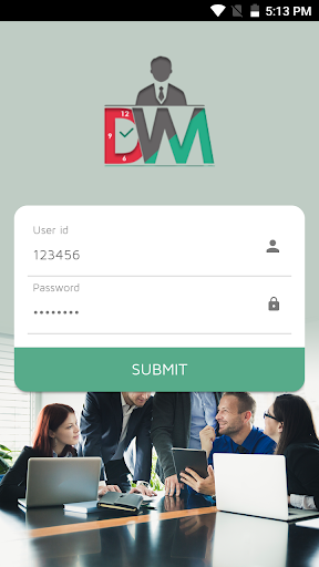 Android application Mahindra DWM screenshort