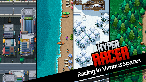 Android application Hyper Racer screenshort