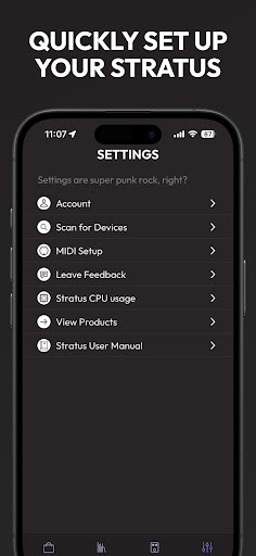 Screenshot of Chaos Audio