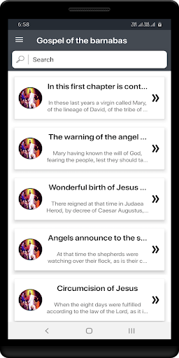 Gospel of the barnabas Screen 2