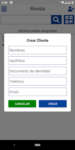 Empleados Riovida Screen 2