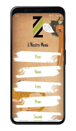 Android application O'ZOO screenshort