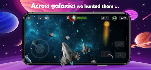 Android application Alien Hunter: Galactic War screenshort