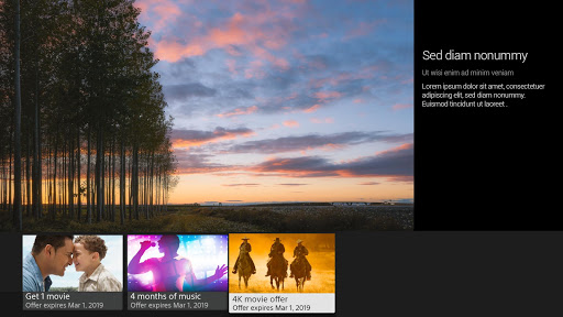 Android application My BRAVIA screenshort