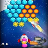bubble planet shooter icon