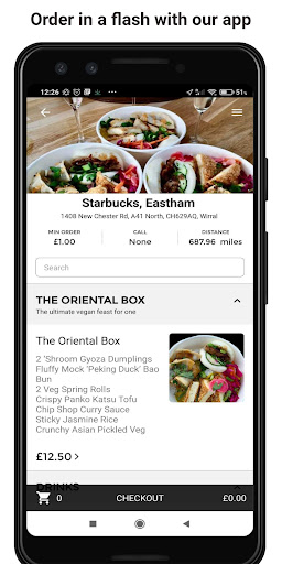 Android application Forked Up screenshort