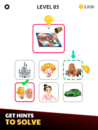 Movie Emoji Puzzle: Match game Screen 3