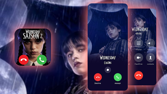 Wednesday Addams Fake Call