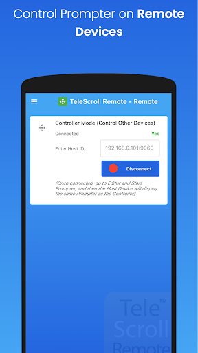 TeleScroll Remote Screen 3