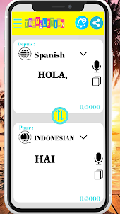 Translator Spanish-Indonesian